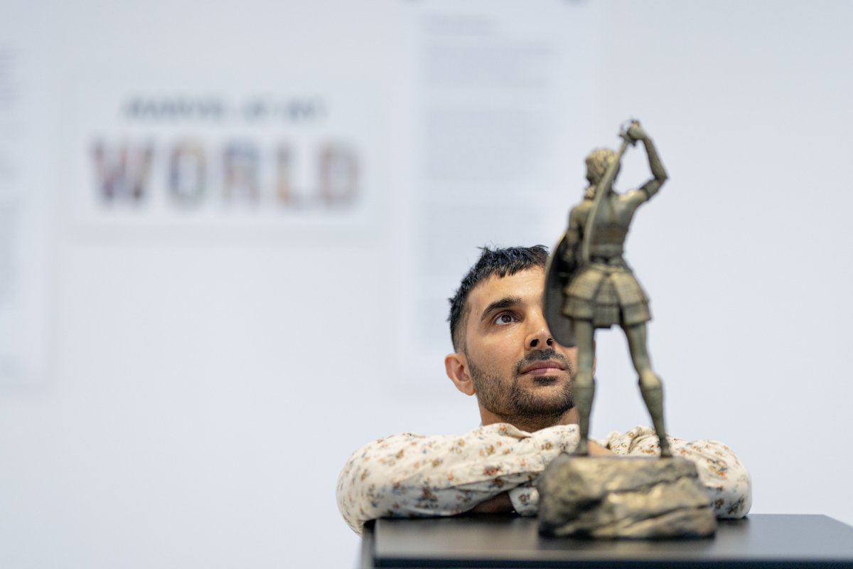 🎨✨ Marvel at My World, by Subhash Viman Gorania opens at The Library of Birmingham in just 2 weeks!

From Hindu mythology to comic book heroes, the exhibition intertwines culture, dance, and creativity. 

Tell us - which hero - mythical or modern - inspires you the most?🌟🎭