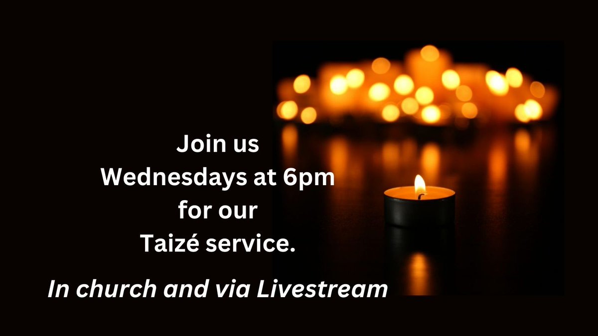 AllHallowsTower's tweet image. Join us tomorrow (Wednesday) at 6pm for our service of Taizé prayer. 
Readings, songs, prayer, and silence. 
All Welcome.
To join online and for the service sheet: ahbtt.org.uk/services/taize/