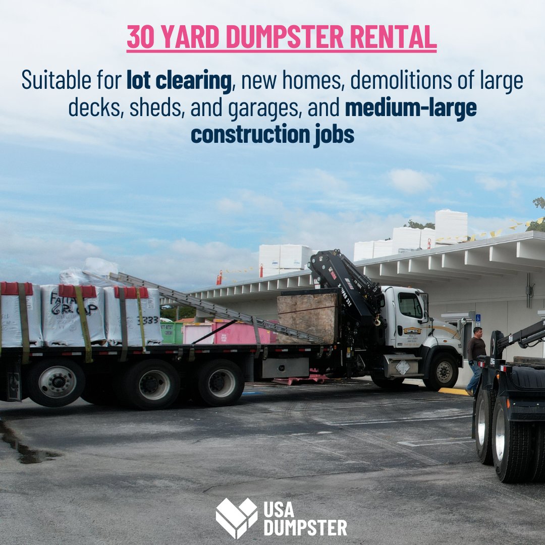 usadumpsterMIA's tweet image. From small renovations to major demolitions, we've got the perfect dumpster size for every project! 🏡🚧 Share your details, let our experts guide you, and enjoy hassle-free cleanups. Call us now and follow for more updates! #USADumpster #DumpsterRental #CleanupMadeEasy