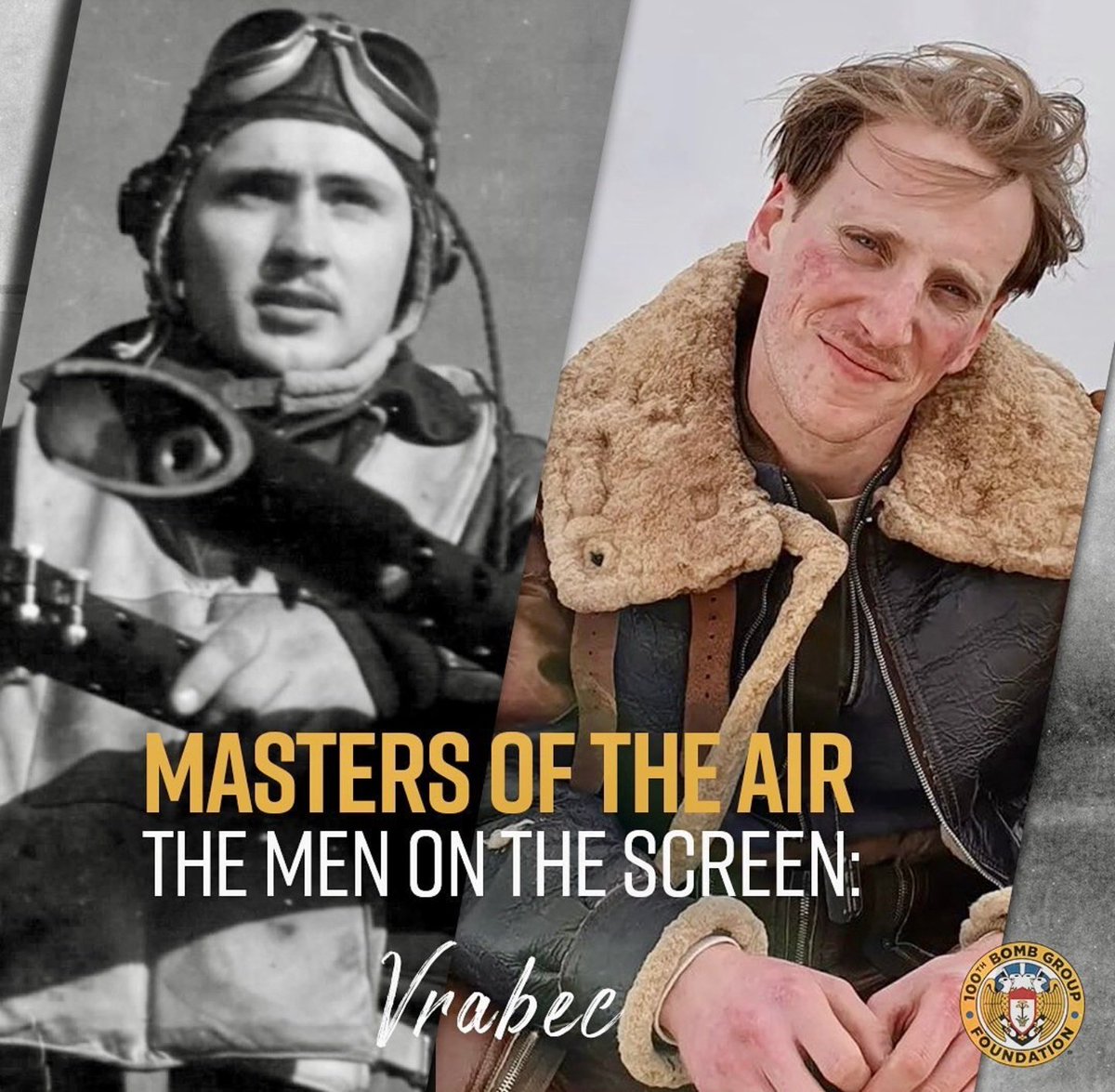 The real Sgt. Paul A. Vrabec, courtesy of the 100th Bomb Group Foundation