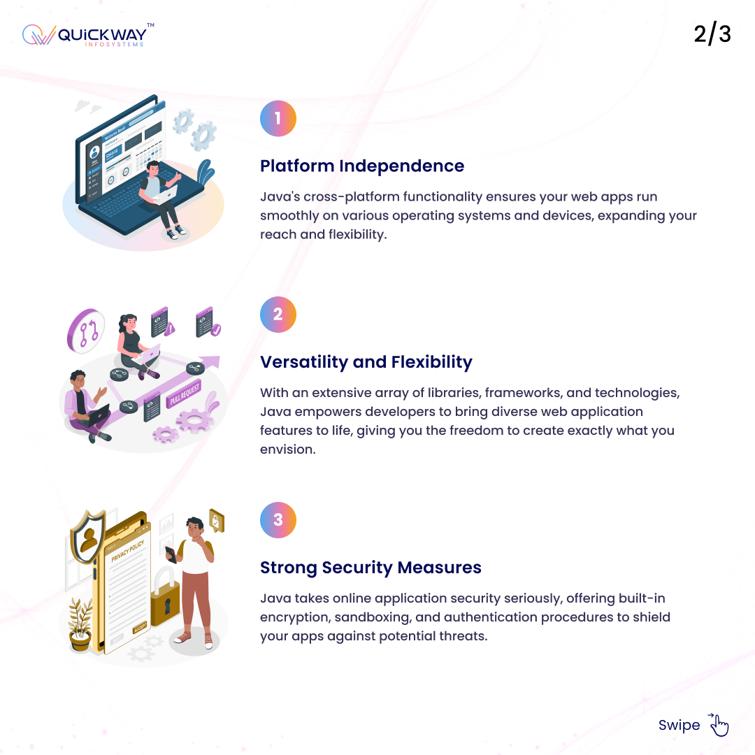 qwi_officials's tweet image. The Java Advantage for Business: 5 Reasons Why Choose Java for Web Development!
#JavaWebDevelopment #WebApps #JavaTechnology #DevelopmentCommunity #QWI #QuickwayInfosystems