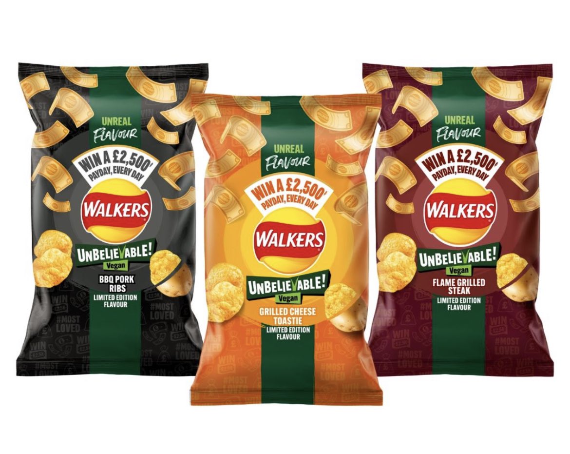 xavierterlet's tweet photo. Et voilà les chips vegan au goût … (substitut de) viande 
Unbelievable … https://t.co/3N9xgZgO1p