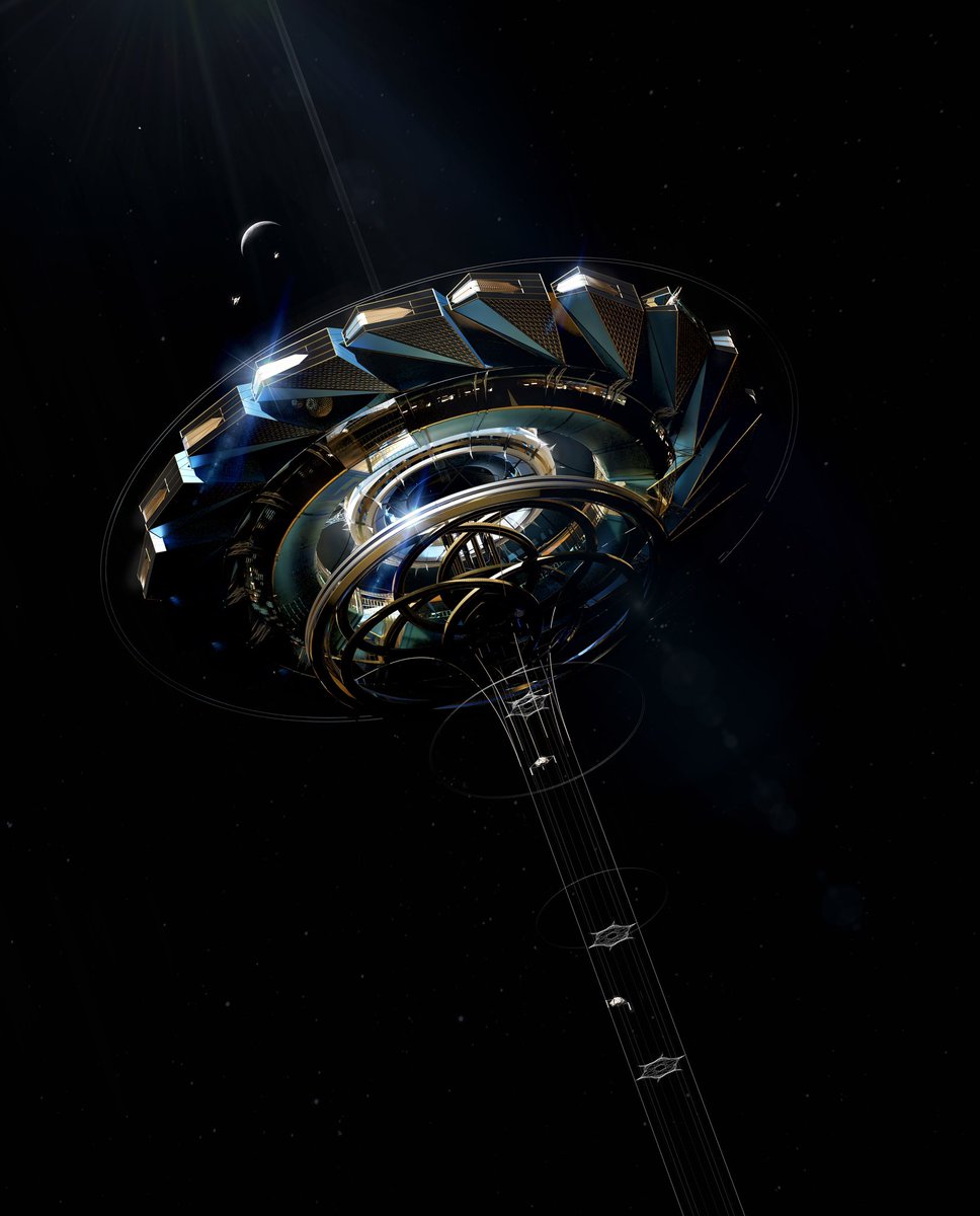 The concept designs for a space elevator that won a Barrow-born architect a €10,000 innovation award. Jordan William Hughes says you’d need “more money than God” to build it now but believes one day it will be possible <a href="/BBC_Cumbria/">BBC Cumbria</a>