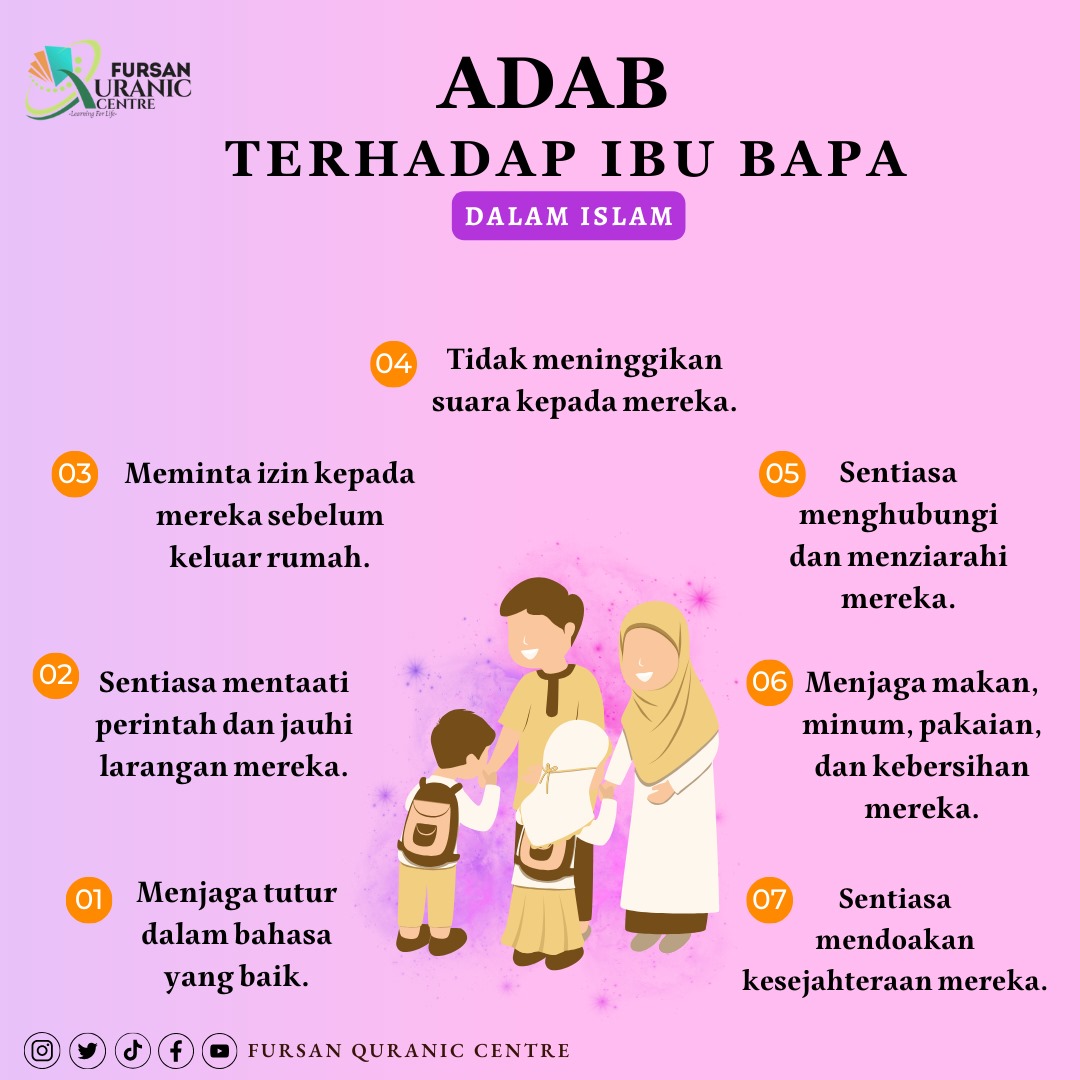 fursanquranic's tweet photo. Berbuat baiklah kita kepada ibu bapa kita selagi mereka masih hidup.
Kerana Allah sangat menyayangi mereka yang melayan ibu bapa dengan baik. https://t.co/AUAO9Wn8Lg