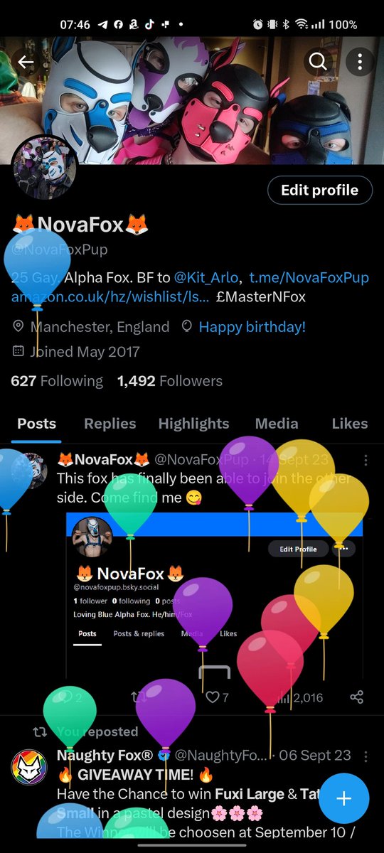 It's that time of year again huh... This one has gone really fast!
Someone come help me pop these pesky baloooooons!