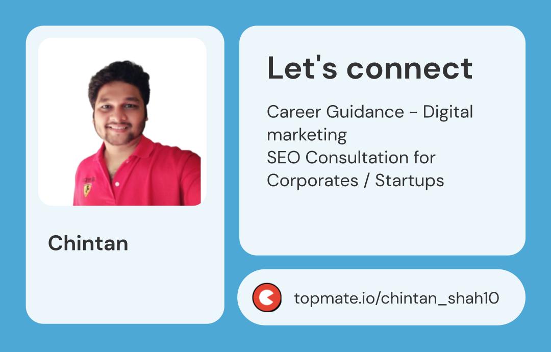 Chintan Rajesh Shah tweet media