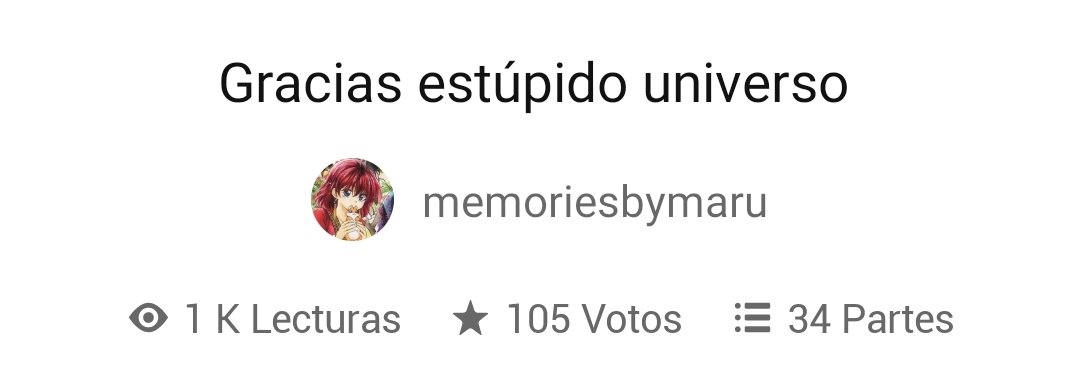 Shainywb's tweet photo. LLEGUÉ A 1K DE LECTURAS EN MI LIBRO OMG, PUEDE QUE PAREZCA UNA MIERDA PERO PARA MI ES UN LOGRAZO https://t.co/vbE8hrh0mE