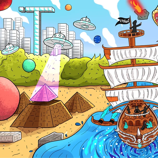 <a href="/AmeerNFTs/">Ameer</a> You are about to be raided from T-2513
2024 vibes: 
No excuses, just having a blast time-traveling with <a href="/tradersnft_xc/">TRADERS</a> ! 
Forget procrastination – we're too busy exploring the past and future.