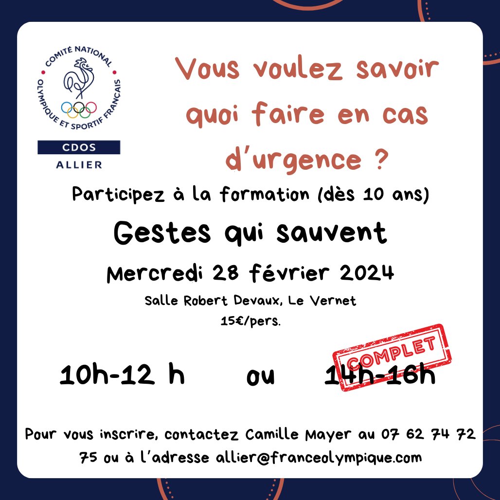CDOS Allier (@cdos03) on Twitter photo 