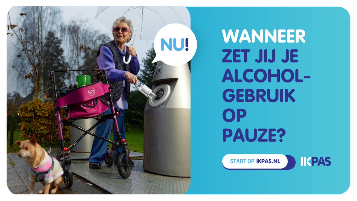 Begin het nieuwe jaar goed en ga de uitdaging aan met jezelf. Doe mee met Dry January en drink een maand geen alcohol. Meld je aan voor tips, contact met andere ik-passers en nog veel meer op 👉 ikpas.nl. #dryjanuary #ikpas #goedevoornemens #alcoholvrij #ggdru