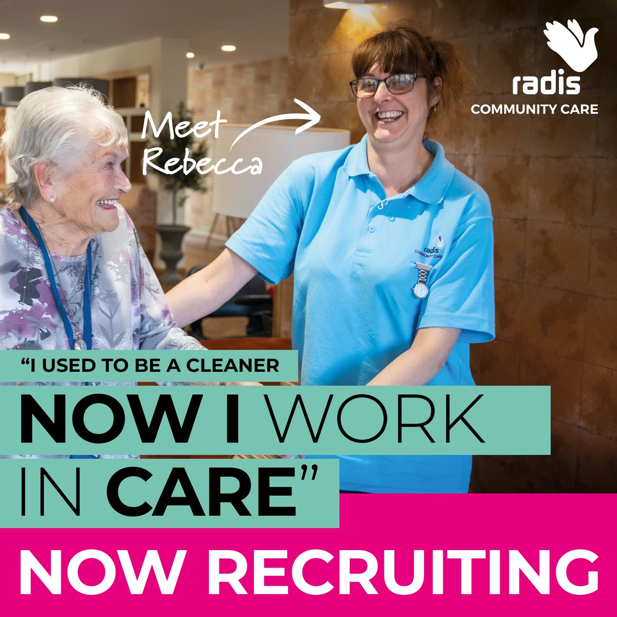 Radis Community Care (@radisgroup) on Twitter photo New Year, New Career? 💭🤩 Now is the perfect time to step into a rewarding career in care with Radis! 💙
If you're thinking about changing careers, we'd love to hear from you. Call us on 0330 100 8181, email the team at recruitment@radis.co.uk or send us a private message 📞✉️ New Year, New Career? 💭🤩 Now is the perfect time to step into a rewarding career in care with Radis! 💙
If you're thinking about changing careers, we'd love to hear from you. Call us on 0330 100 8181, email the team at recruitment@radis.co.uk or send us a private message 📞✉️