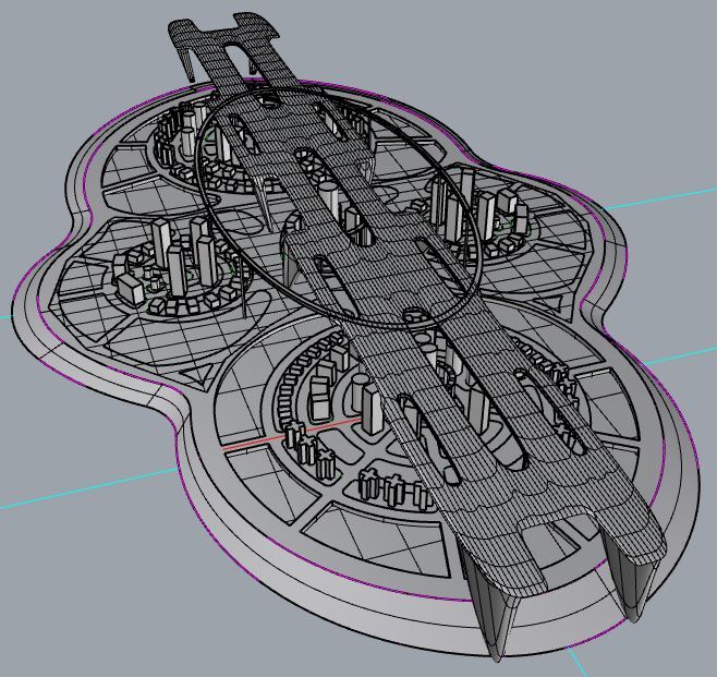 thelootverse's tweet image. A 3D wireframe model of the Einvaldi One spaceship. In this stage, the spaceship is represented by its edges and vertices, which provide a skeletal outline of the form. #ParallelWorldExploration #VR