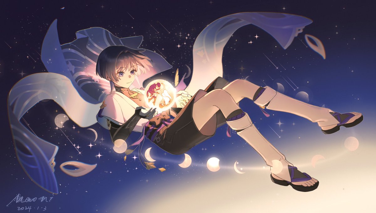 重新调了一下颜色～ #wanderer