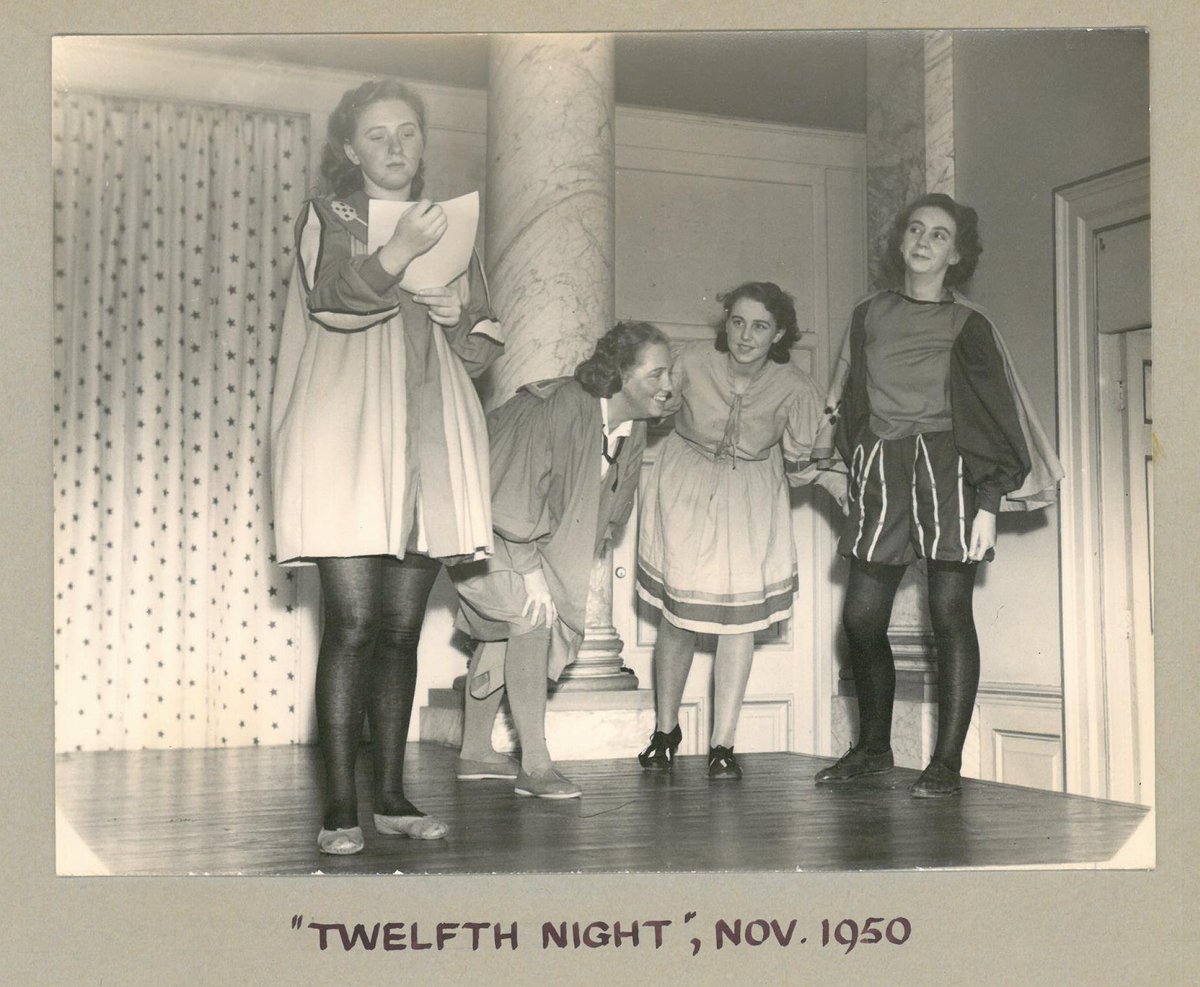 A production of #TwelfthNight by students at Wentworth Castle Teachers' Training College in 1950

Read our blog about archives related to the college

barnsleymuseums.art.blog/2023/05/26/wen…
