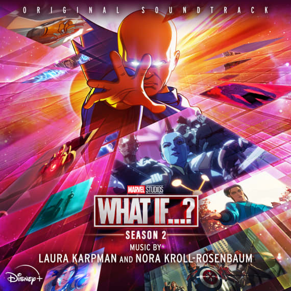 filmmusicrep's tweet photo. Details revealed for Marvel Studios' 'What If...?' Season 2 soundtrack album (music by @Laura_Karpman &amp; Nora Kroll-Rosenbaum/@writenewmusic). https://t.co/RtiKFGOyr9 https://t.co/xi6UVCPpFg