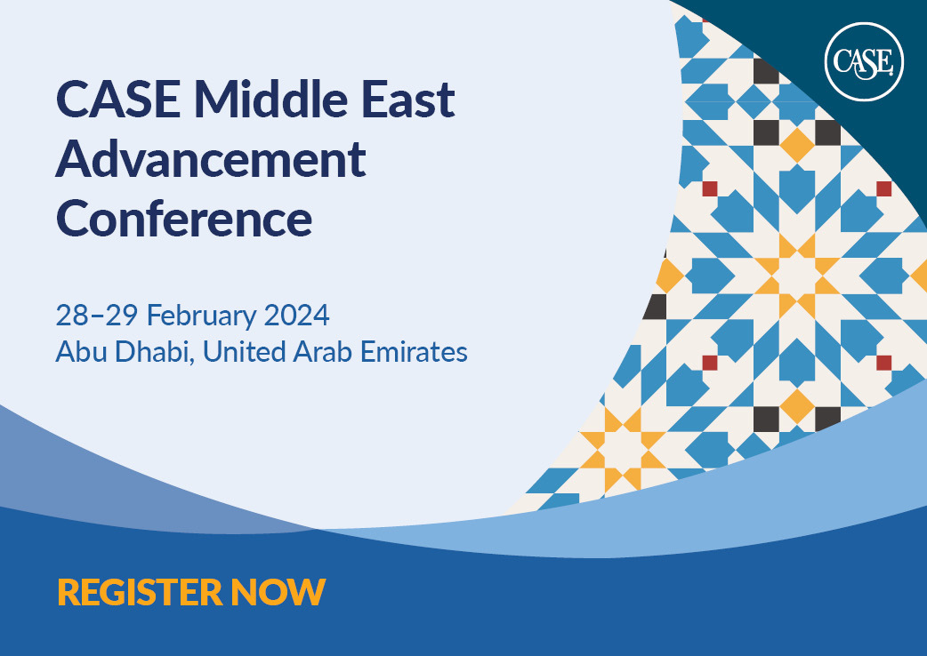 Secure your spot at #CASEMEAC 2024 today! Join us for at the CASE Middle East Advancement Conference for insights, networking, and expert strategies. Register by 16 January to enjoy early-bird rates! case.org/conferences-tr…