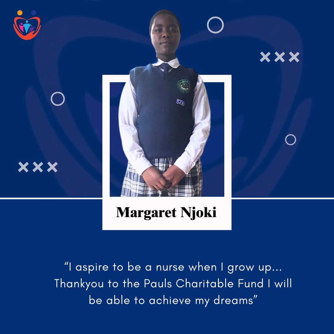 Meet Margaret Njoki, a dedicated student under the PCF scholarship, currently at Bahati PCEA Girls. Her passion for nursing is driving her journey towards a brighter future! 📚💉 #scholarshipprogram #FutureNurse #EducationMatters #education #CohortRyan #pcf