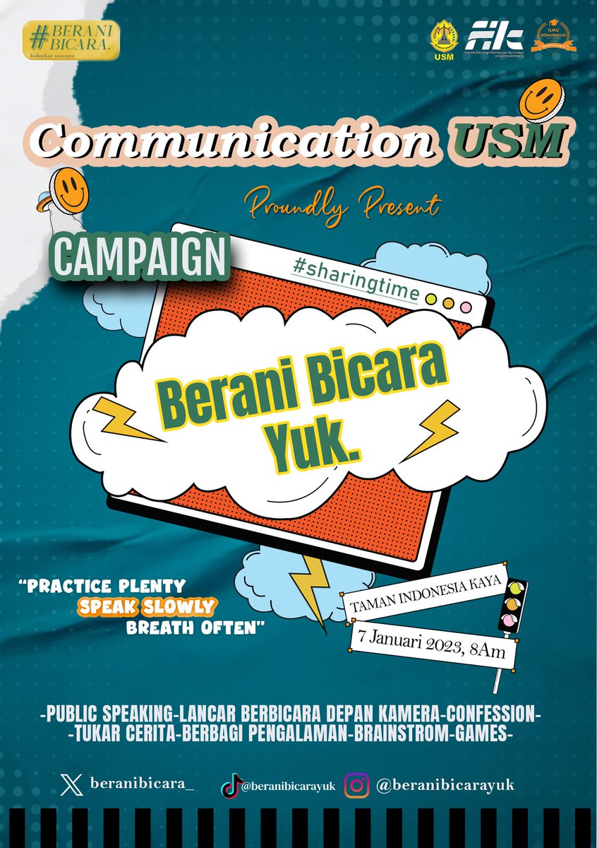 beranibicara_'s tweet image. #beranibicara proudly present 
Come and join! 10 orang tercepat untuk dapat mengikuti rangkaian campaign dari #beranibicara yaitu #sharingtime. 

GRATISS!! 
Daftar sekarang melalui 👇
WhatsApp : 087822549640 (Amisha)
Ingat ya Sob, hanya 10 orang tercepat 😉