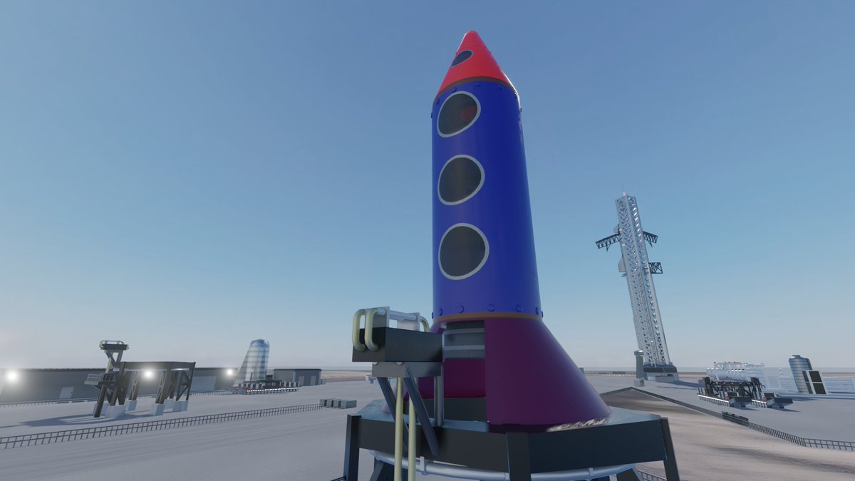 KidsDrawRockets's tweet photo. Render by: @Clarence3652 
Submitted by: @Born855 
#KidsDrawRockets23 https://t.co/MRGkgkOFP9