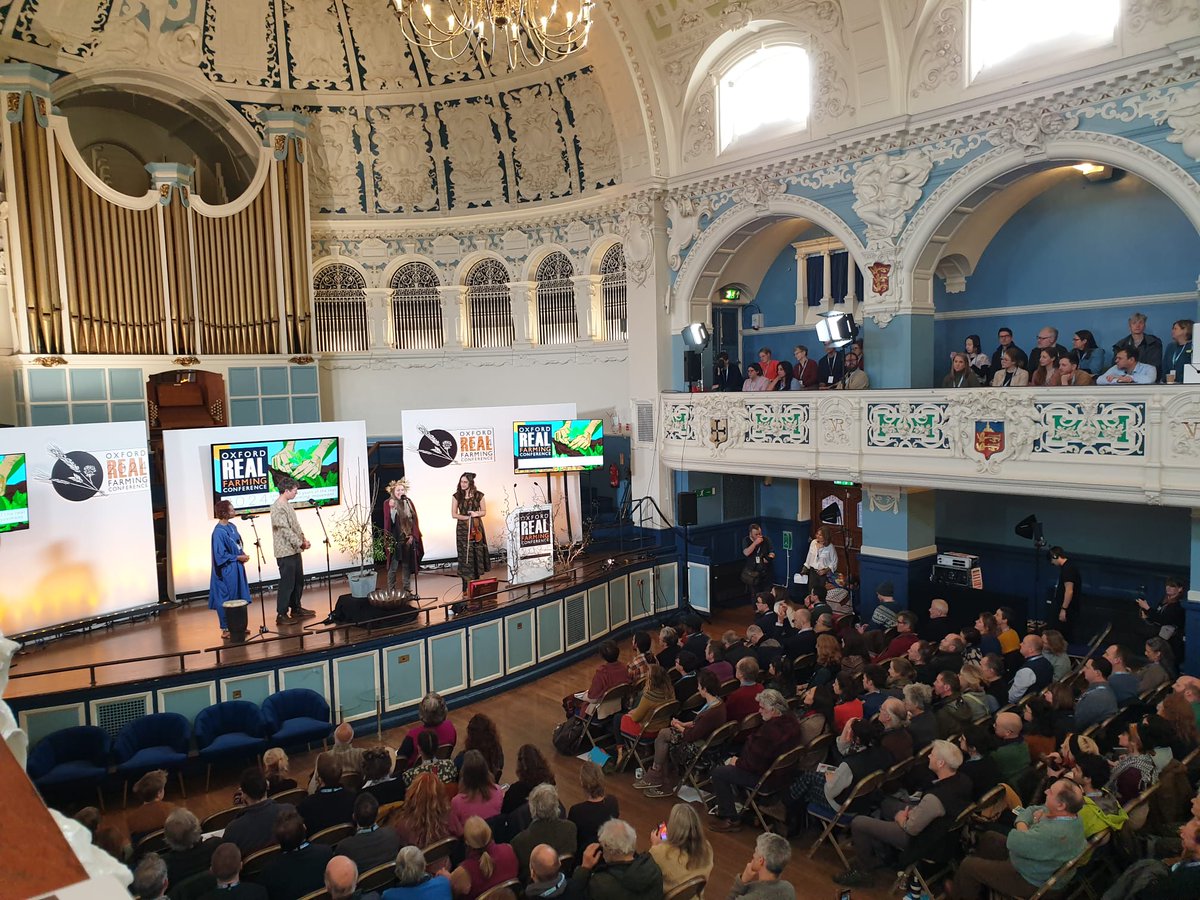 A fantastic first day yesterday at the @ORFC, with plenty of the FAI team in attendance. Look closely enough and you might even be able to spot one or two of them 👀 watching from the balcony! #regenag #regenerativeagriculture #sustainability