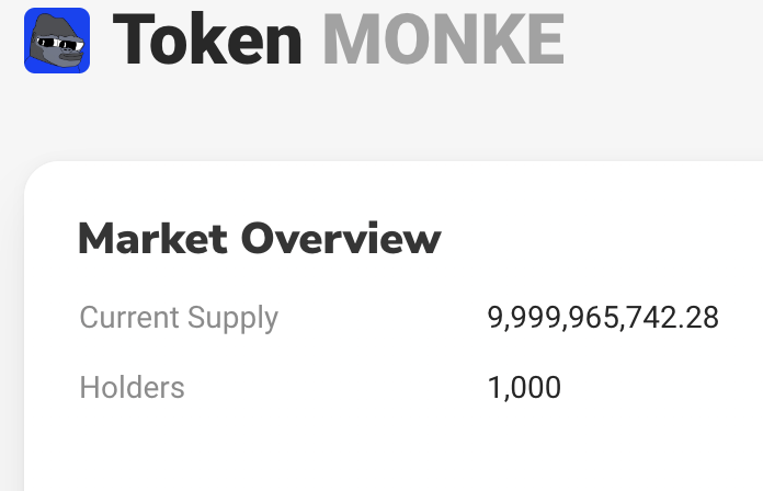 MonkeSol69's tweet photo. Monke has made 1000 frens in only 1.5 hours!

He feels so special🙈

Join $MONKE and his frens here https://t.co/ygU5HZZtMf https://t.co/AraZqZsQCH