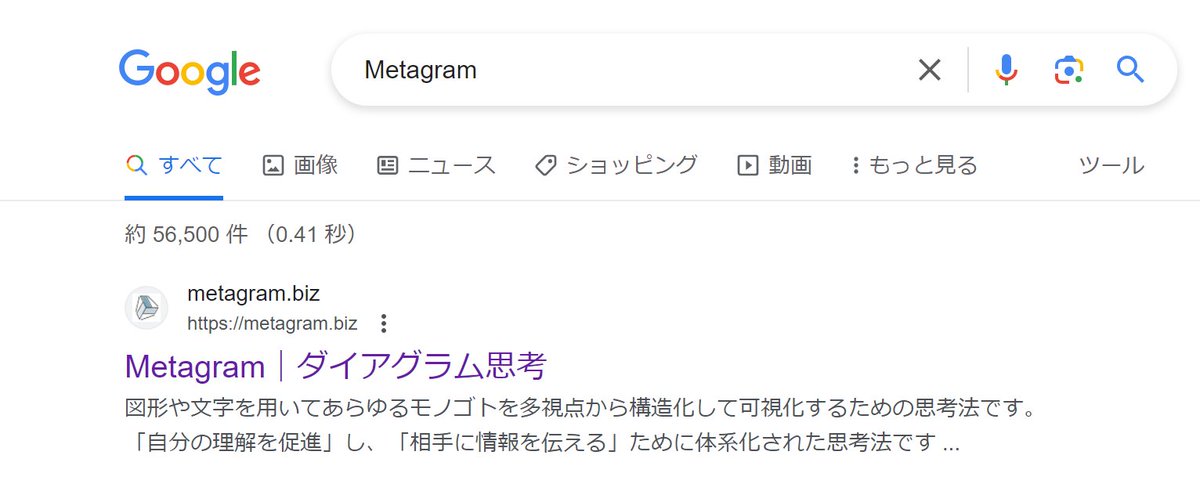 yuichi922's tweet photo. やっとこさ『Metagram』で検索1位になれました。
#Metagram
#ダイアグラム思考 https://t.co/WeebO3wGJv
