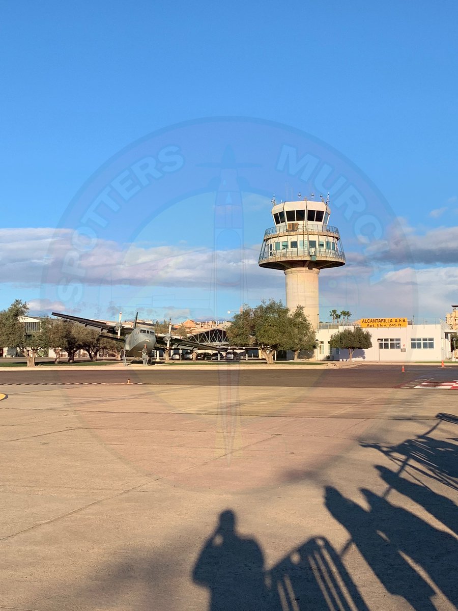 Los SpottersMurcia ya estamos esperando a los Reyes Magos en la Base Aérea de Alcantarilla