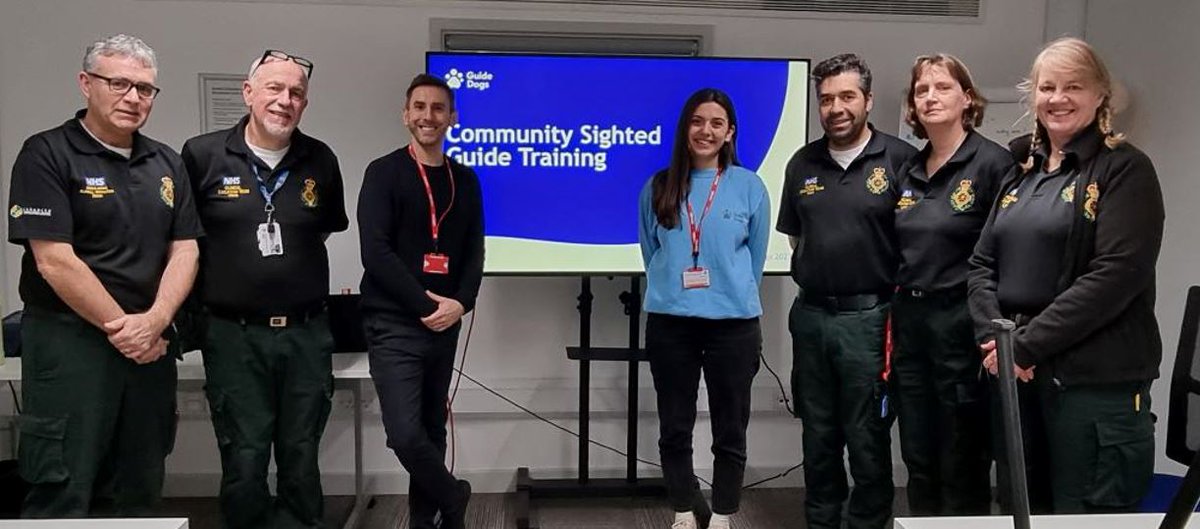 As part of our Newbury Education & Recruitment Centre's Continual Professional Development sessions, we were lucky to have Tim and Francesca from Guide Dogs UK visit. They delivered an amazing session on how to effectively guide visually impaired people. #GuideDogsUK #education