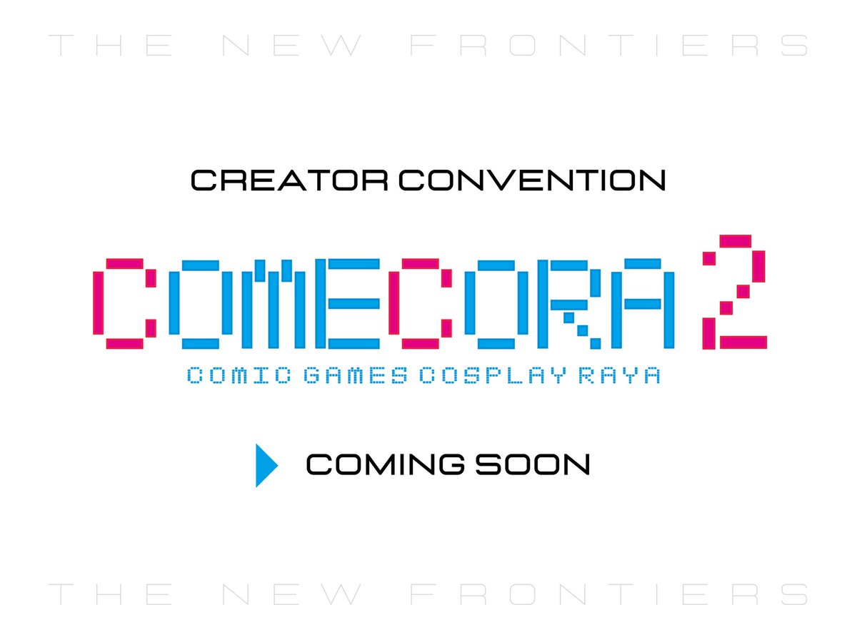 comecora's tweet photo. Stay tuned for more

#comecora #comecora2 #comecora2024 #kreatormarket #eventpopculture #eastborneo #borneo https://t.co/Y8cWXiFxbn