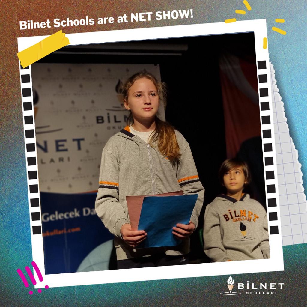 bilnetbalikesir's tweet image. Bilnet Okulları NET SHOW’da!

Öğrencilerimiz, İngilizce dersinde düzenlenen Net Show etkinliğinde performanslarını sahnede sergilediler.

Bilnet Schools are at NET

SHOW!  Our students prepared their stunning on-stage presentations to wow you!

#BilnetOkulları #NetShow