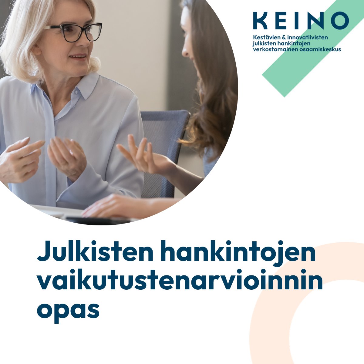 Vuoden ensimmäinen opas on ulkona✨
Hankintojen #vaikutustenarviointi oppaasta selviää, millaisia vaikutuksia julkisilla hankinnoilla on ja miten niitä voidaan  arvioida ja mitata. 
🔗hankintakeino.fi/fi/ajankohtais…

#julkisethankinnat #tiedollajohtaminen #vaikuttavuus