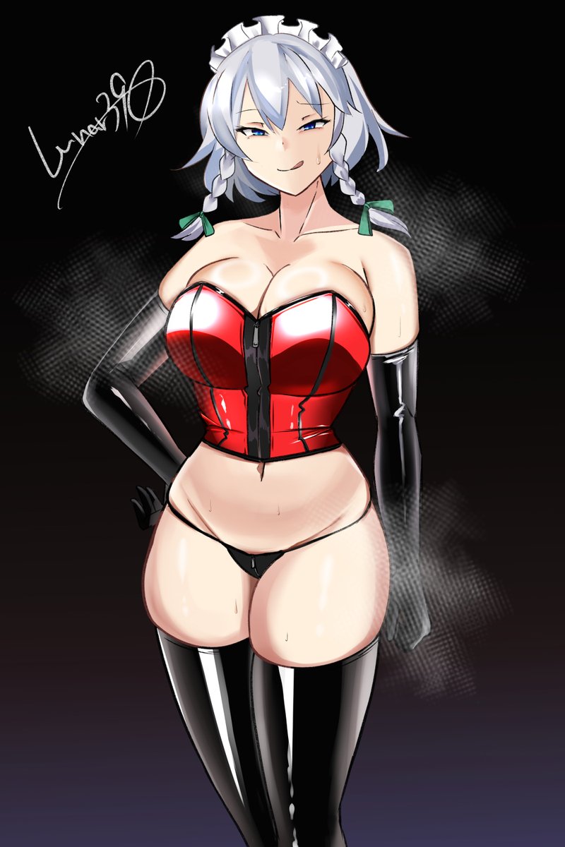 むちむれ赤ボンデージ咲夜さん
今年もよろしくお願いします。 