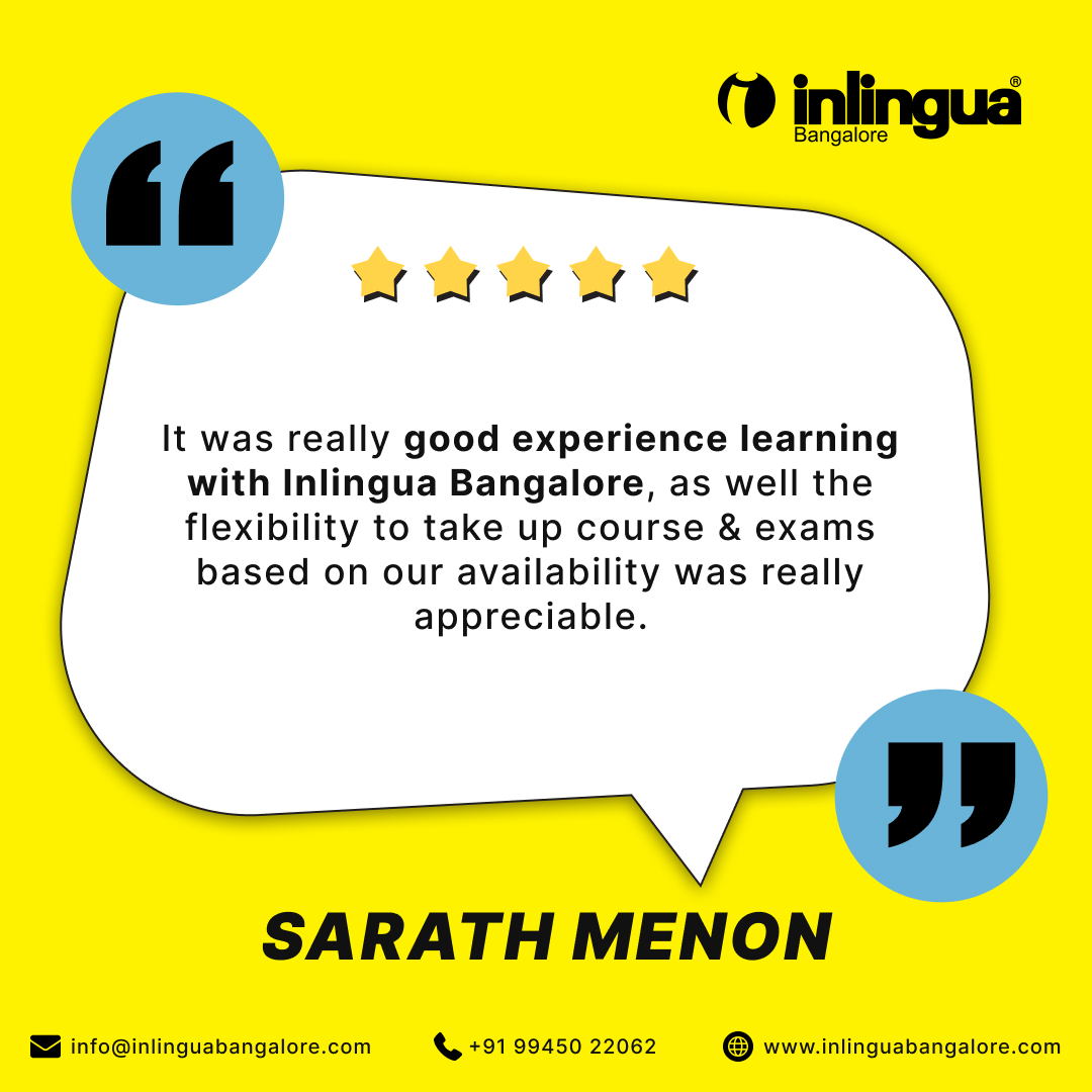 Our online language training program has received 5 star reviews from learners around the world. 

Join our community and experience the power of personalized learning and flexible language education. Start your journey towards fluency today! 

#5starreviews #languagetraining