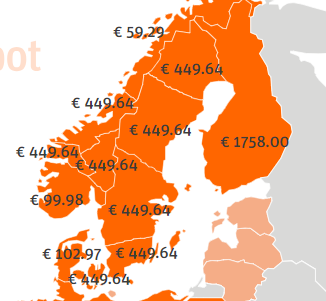 Ingen bastu i Finland i eftermiddag