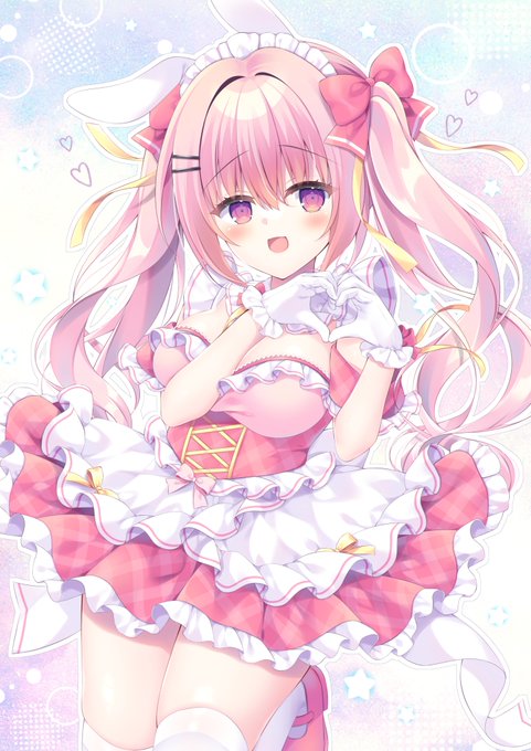 🎀受注1月14日まで🎀
うりぼうざっか店様より「うちのこパラダイス!」にて看板娘のひよりとミルキーを参加させて頂きました🐰❤🐱

今後出さないグッズを沢山展開して頂きましたので
これを機に宜しくお願い致します!

プロフィールも可愛くしてくれました❤
👇特設ページ
https://t.co/DMLkDdhTYy 