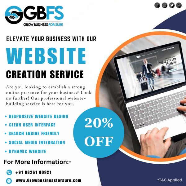 Growbfs's tweet photo. Your website is your digital storefront. Make it count with our expert website design services. We craft visually captivating, user-friendly websites that captivate your audience and drive results.
.
.
.
#business #reach #reachout #websitedesign #getawebsite #website #seo #smo https://t.co/b1UuRV1wbD