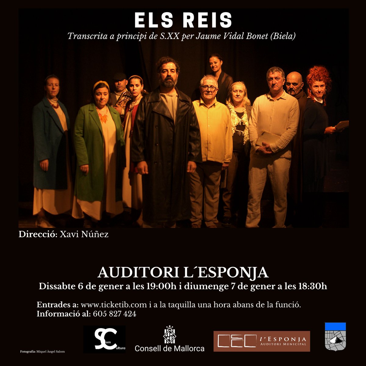 Demà a Ses Salines farem història, literalment. 
ELS REIS