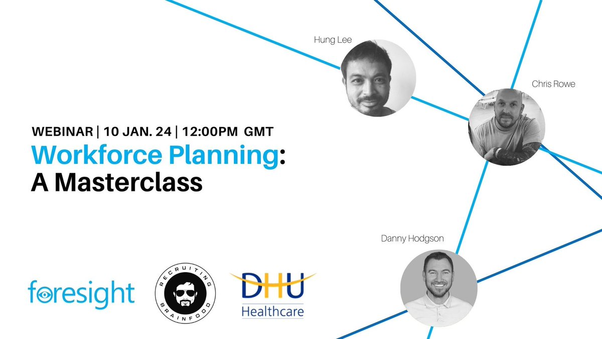 Join our free Workforce Planning Masterclass! We'll be talking #workforceplanning tips and tricks for 2024. Crowdcast sign up link 👇 

buff.ly/3NMk7QQ 

#talentacquisition #hr #transformation