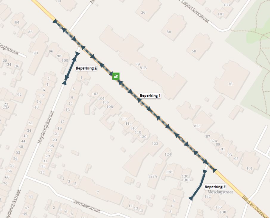 Er zijn minder rijbanen beschikbaar op een deel van de Berg en Dalseweg van 8 januari 7.00 uur tot 16 februari 14.00 uur. Dit in verband met #wegwerkzaamheden aan de kabels en leidingen #GemeenteNijmegen #Nijmegen
