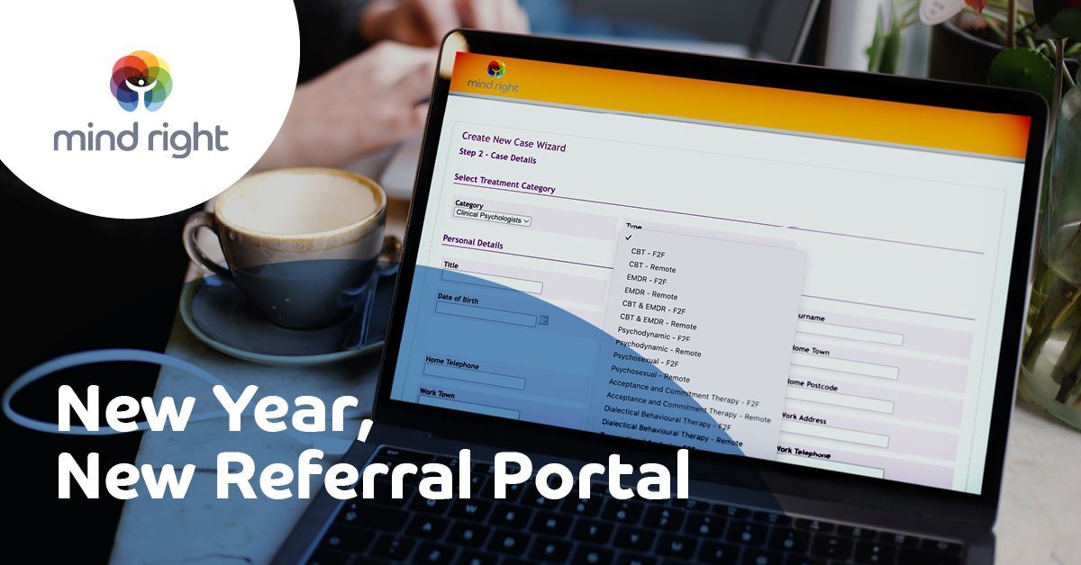 MindRightUK's tweet photo. We have a brand new internal case #management portal at Mind Right.
  
Using the #portal ensures that a referral is received and actioned in the most efficient way allowing the rehabilitation client to be seen by a clinician at the earliest opportunity. 

 https://t.co/Fvl0FW4z21 https://t.co/N7szxA3n2Y