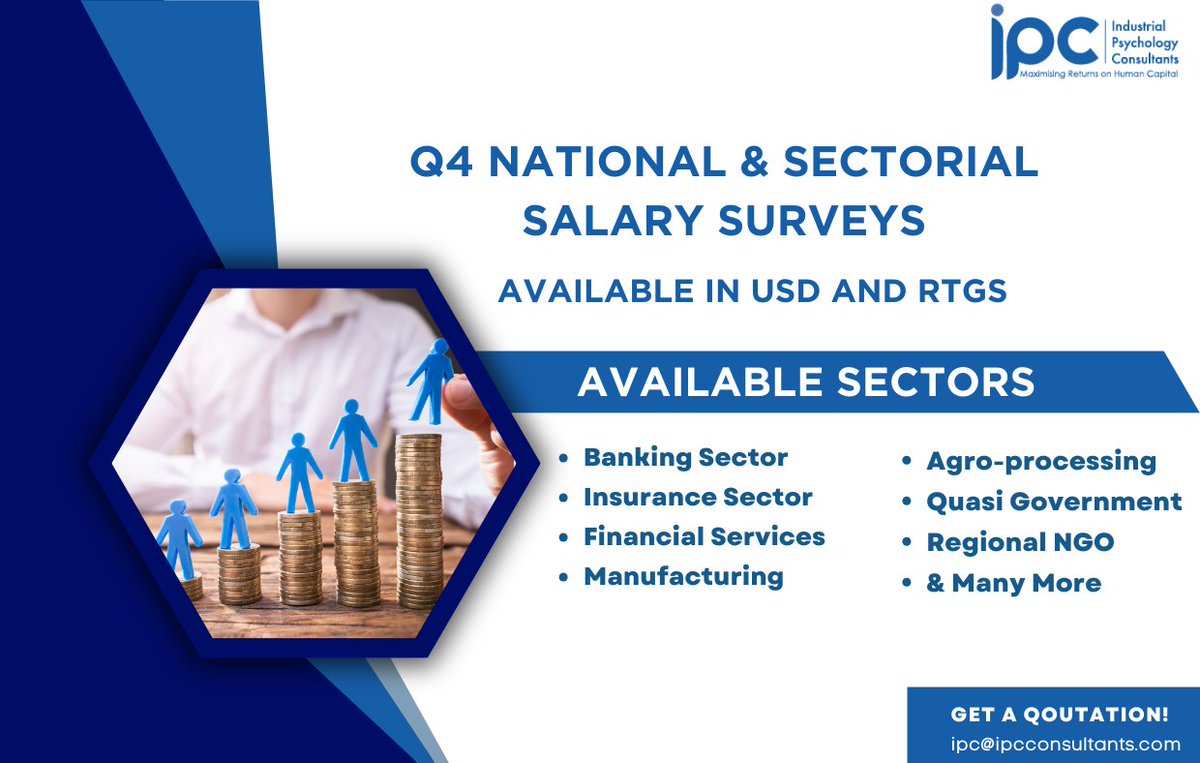 ipcconsultants's tweet photo. ๐ Exciting news! Our Q4 National and Sectorial Salary Surveys are now available! ๐ Get valuable insights into salary trends. Contact us at ipc@ipcconsultants.com to access this essential data! ๐ผ๐ฐ #SalarySurveys #Q4Analysis #DataInsights https://t.co/ELIAnfv0pF