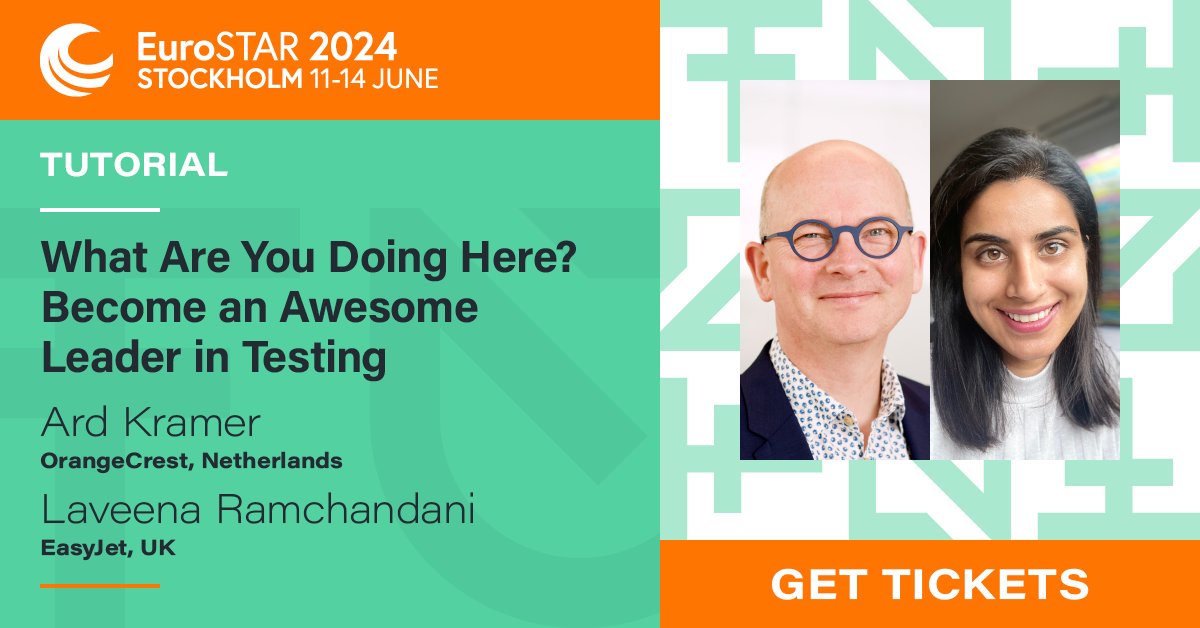 🚀 Elevate your testing game with <a href="/ard_kramer/">Qualisopher</a> &amp; <a href="/Laveena_18/">Laveena</a> in their Tutorial at EuroSTAR Conference 2024 🌐 Explore the optimal conditions for effective testing, embracing a mindset that challenges applications. 🛠️ Check it out ➡️ bit.ly/3RyUZhE