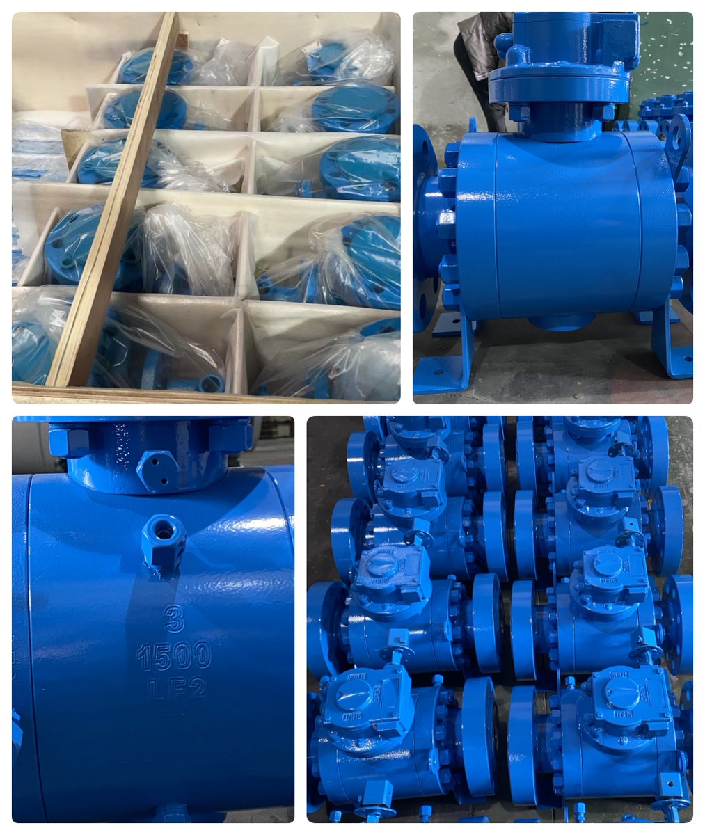 EliteValves's tweet image. 2"--3" FP Trunnion Ball Valve, 600-1500# RTJ, 
LF2, ENP Trim, Devlon Seat, Viton Seals, Lever OP
#Eliteflowcontrol #valves #ballvalves #oilgas #valvesupplier #valvesolutions