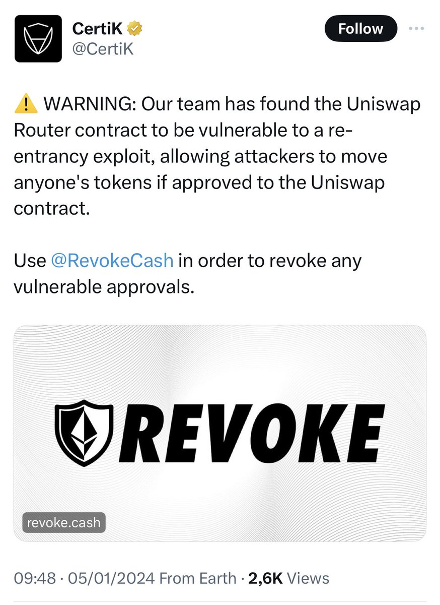 Revoke.cash tweet media