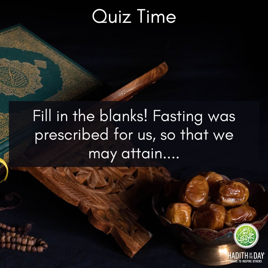 Hadith of the Day tweet media