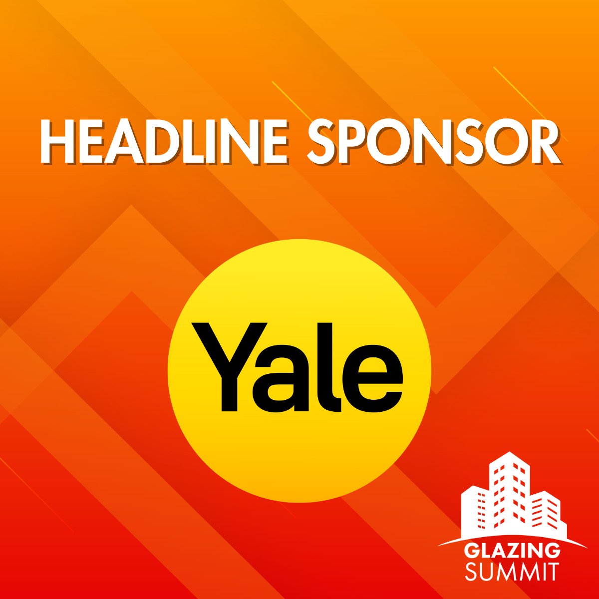 GlazingSummit's tweet photo. We are excited to announce @YaleDWS as our headline sponsor for the 2024 Glazing Summit! 

We're so happy to have Yale returning as #GS24 headliners, wishing them a warm welcome 🟠

Sponsors >> https://t.co/hyCE0A55IB https://t.co/RvYhyK3R2T