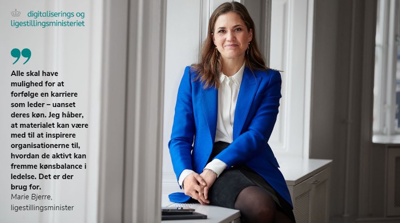 Ligestillingsministeriet (@ligeministeriet) on Twitter photo Nyt inspirationskatalog skal hjælpe offentlige myndigheders arbejde med kønsbalance i ledelse.
Ligestillingsminister <a href="/marie_bjerre/">Marie Bjerre</a> glæder sig over nyheden.
Læs mere her: digmin.dk/ligestilling/n…
#dkpol #ligestilling Nyt inspirationskatalog skal hjælpe offentlige myndigheders arbejde med kønsbalance i ledelse.
Ligestillingsminister <a href="/marie_bjerre/">Marie Bjerre</a> glæder sig over nyheden.
Læs mere her: digmin.dk/ligestilling/n…
#dkpol #ligestilling