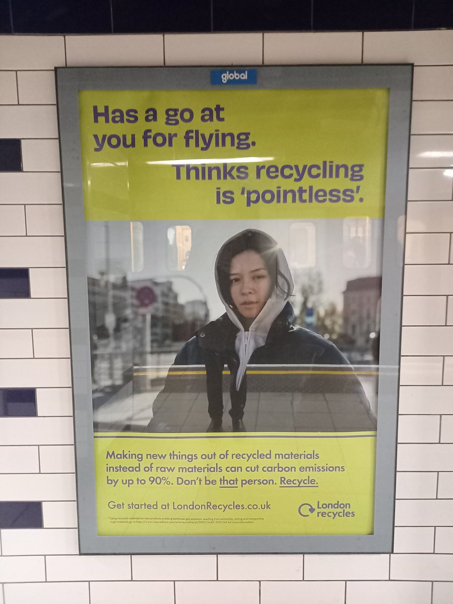 No, <a href="/LondonRecycles/">London Recycles</a>. Unless we address all these issues, we won't pull out of our disastrous trajectory. It's shoddy and cheap of you to play one crucial environmental issue against another. We need greatly to reduce flying *and* to recycle. (h/t <a href="/J_M_Errington/">James M Errington</a>)