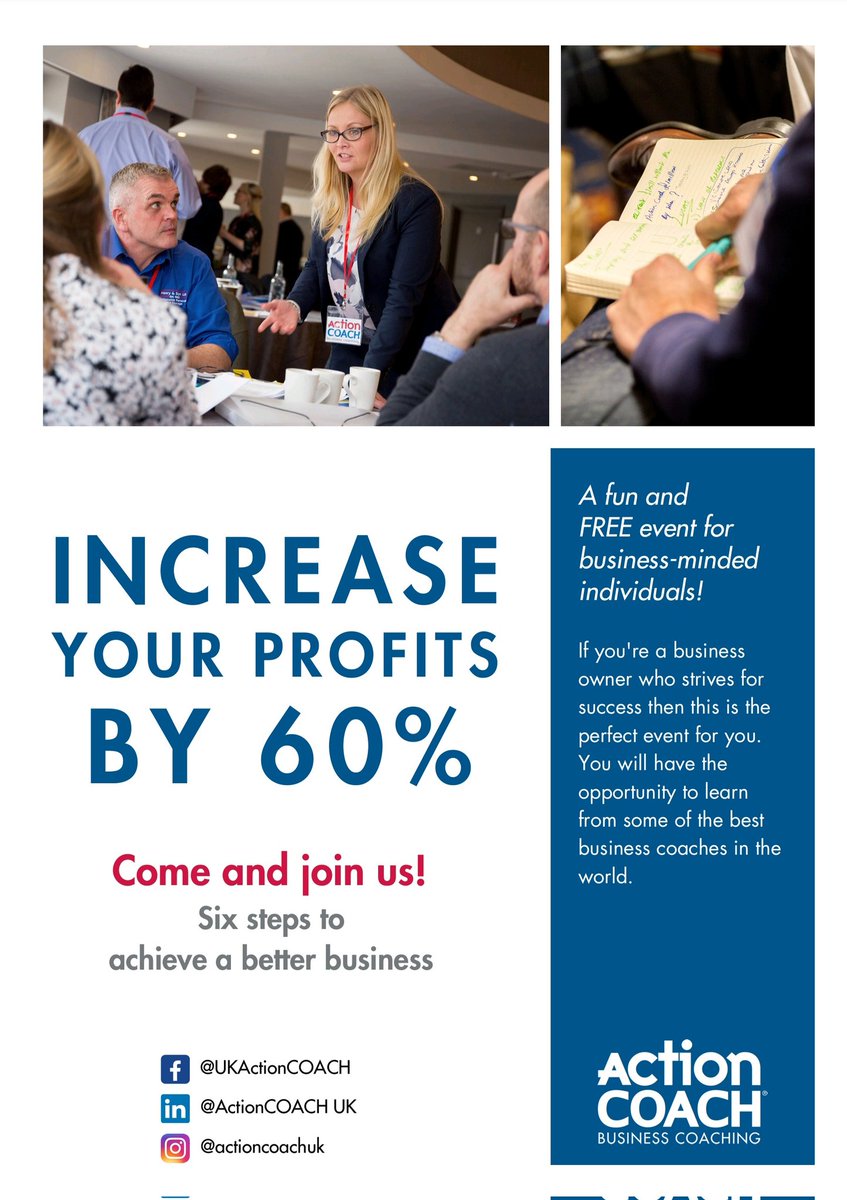 StephenN79's tweet photo. Will 2024 be the year you....

Scale your business to new heights?

If so, join our FREE ActionCOACH Lunch and Learn Webinar 🌐 and Unlock your Businesses Success 🌟 

Upcoming Webinar Dates:
10th and 24th Jan
7th and 21st Feb
6th and 20th Mar
17th Apr

Message me to join 👍 https://t.co/gyVqKomoPs