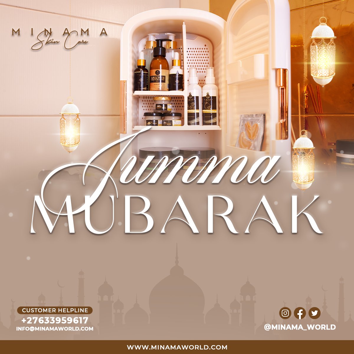 Minama_world's tweet photo. May this new Jumma be the beginning of a new chapter in your life filled with joy and blessings. https://t.co/g1MStpB815